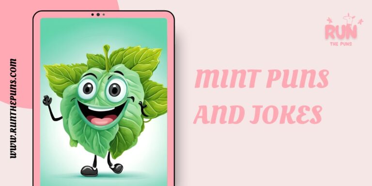 Mint Puns and Jokes